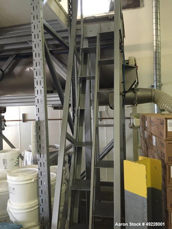Used Scott Ribbon Blender, 85 Cubic Foot Working Capacity.