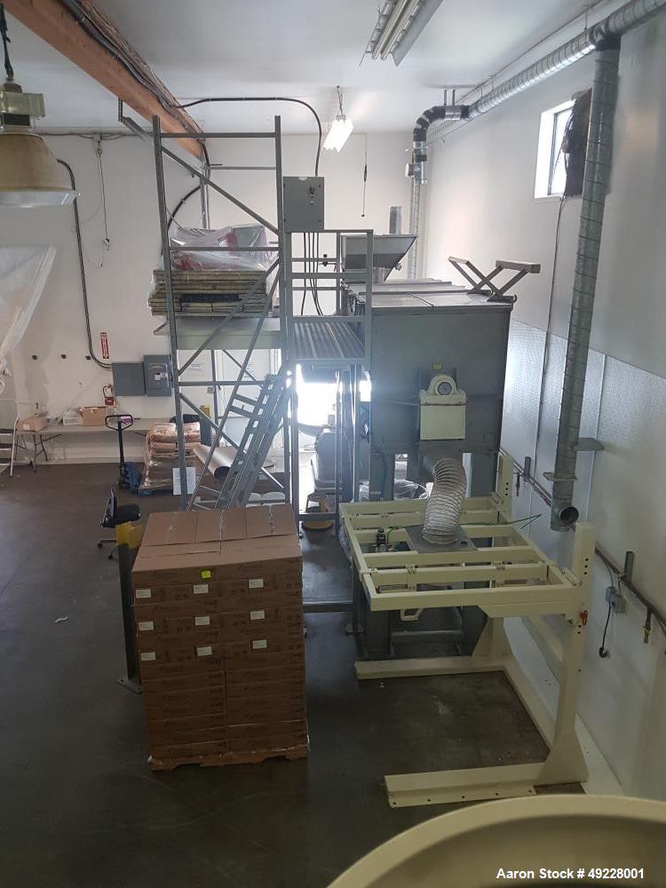Used Scott Ribbon Blender, 85 Cubic Foot Working Capacity.