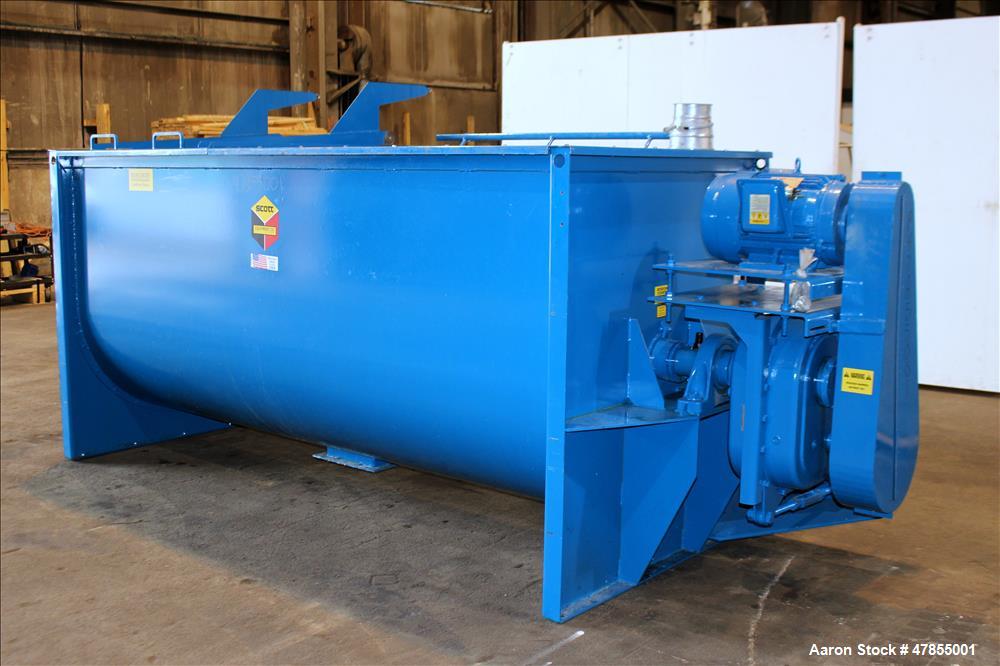 Used Scott Equipment Company, Model SRM 4810, Single Ribbon Blender