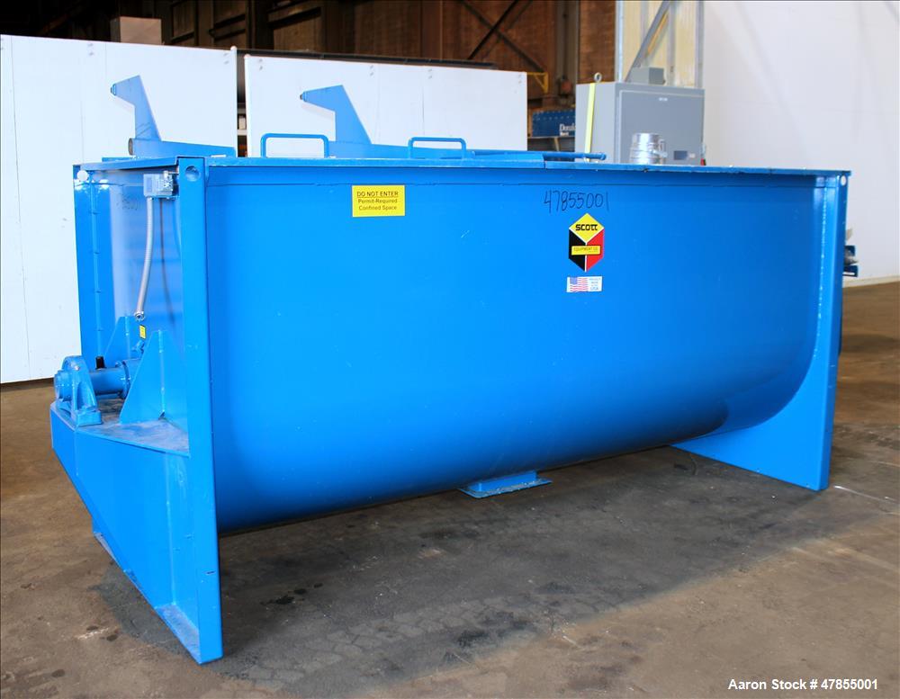 Used Scott Equipment Company, Model SRM 4810, Single Ribbon Blender