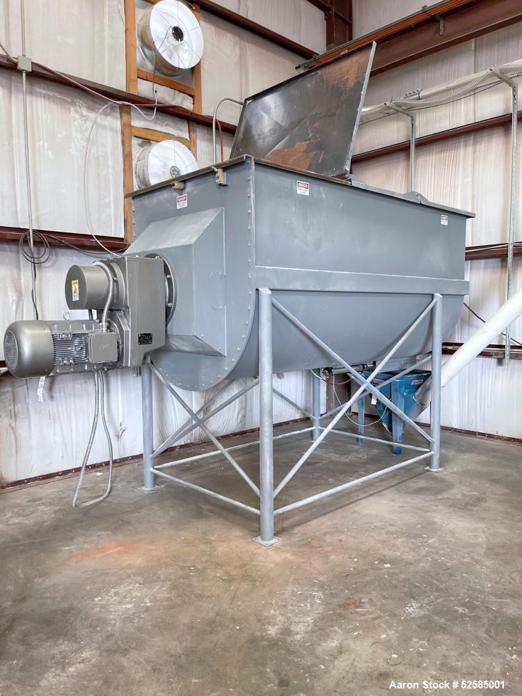 Used-Stricklin Company Carbon Steel Double Ribbon Blender