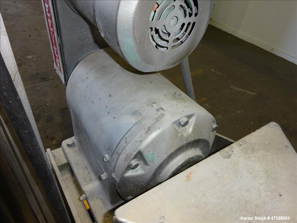 Used Strong Scott Double Spiral Ribbon Blender, Model IMJS, 2 Cubic Feet Workin