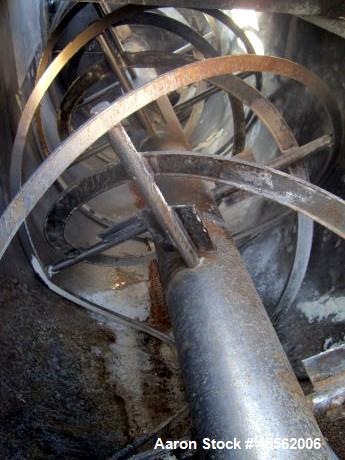 Used Stainless Steel Strong Scott Ribbon Blender, 110 Cubic Feet