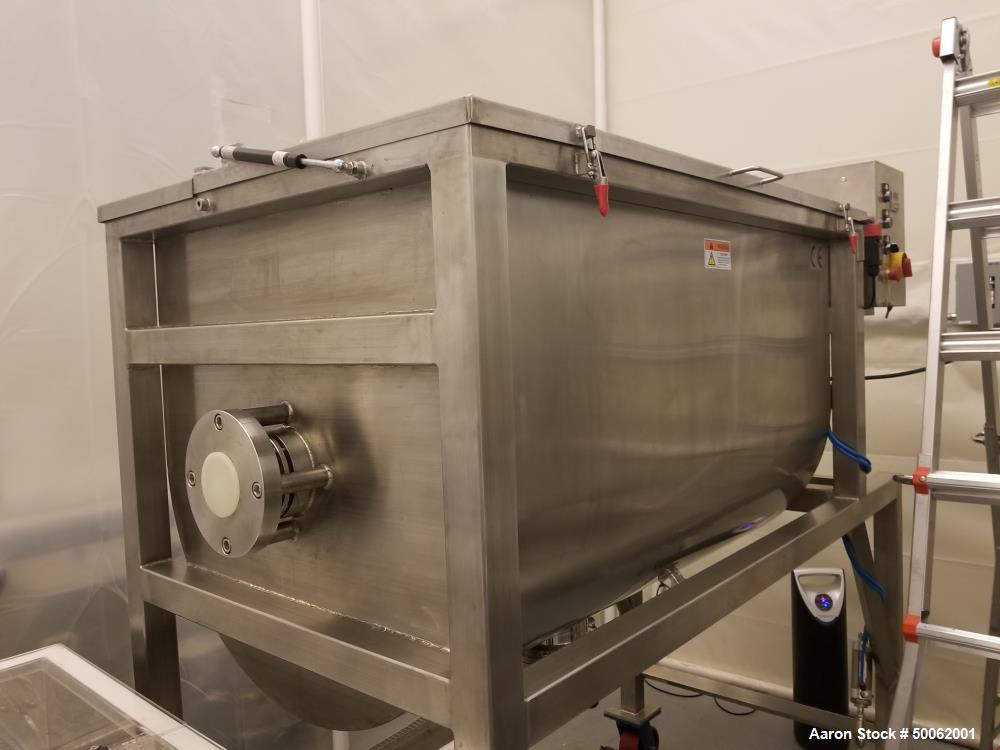 Used Double Ribbon Blender, Model TDPM 500. (500