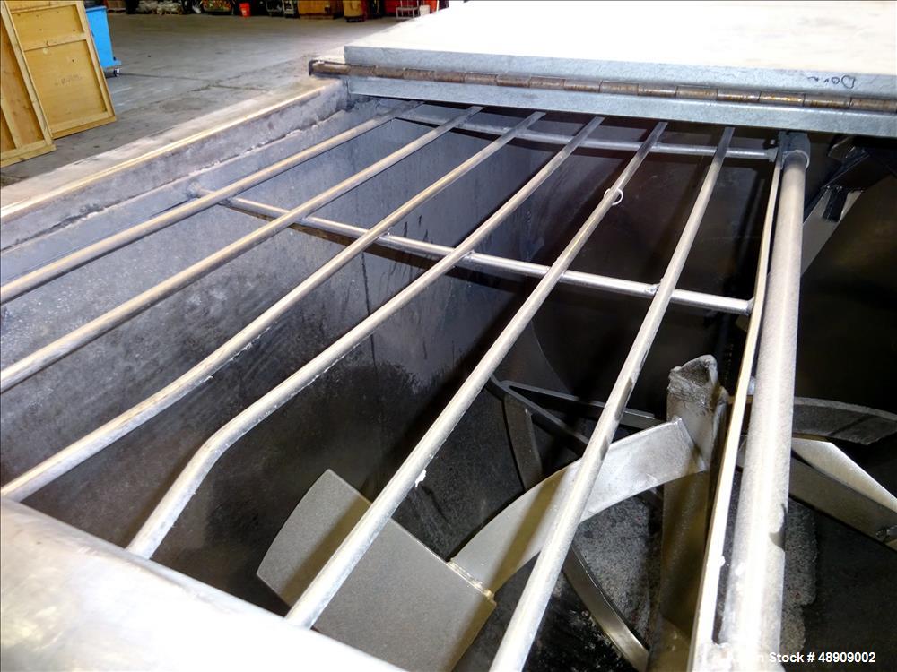 Used Ribbon Blender, approximately 40 Cubic foot working capacity.