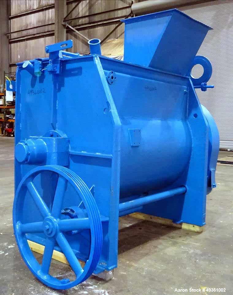 Used Ribbon Blender, Approximate 45 Cubic Feet, 304 Stainless Steel.