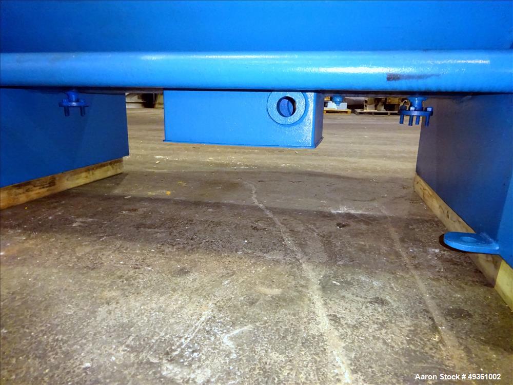 Used Ribbon Blender, Approximate 45 Cubic Feet, 304 Stainless Steel.