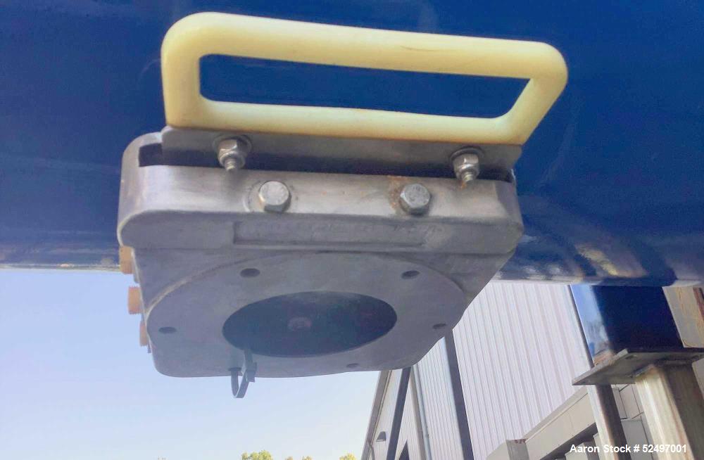 Used Double Spiral Ribbon Mixer / Blender, Approximately 10 Cubic Feet, 304 Stainless Steel. Double spiral ribbon, driven by a 2HP, 3/60/230/460 volt, 1767/49 rpm gear motor. Clamp -on top cover with...