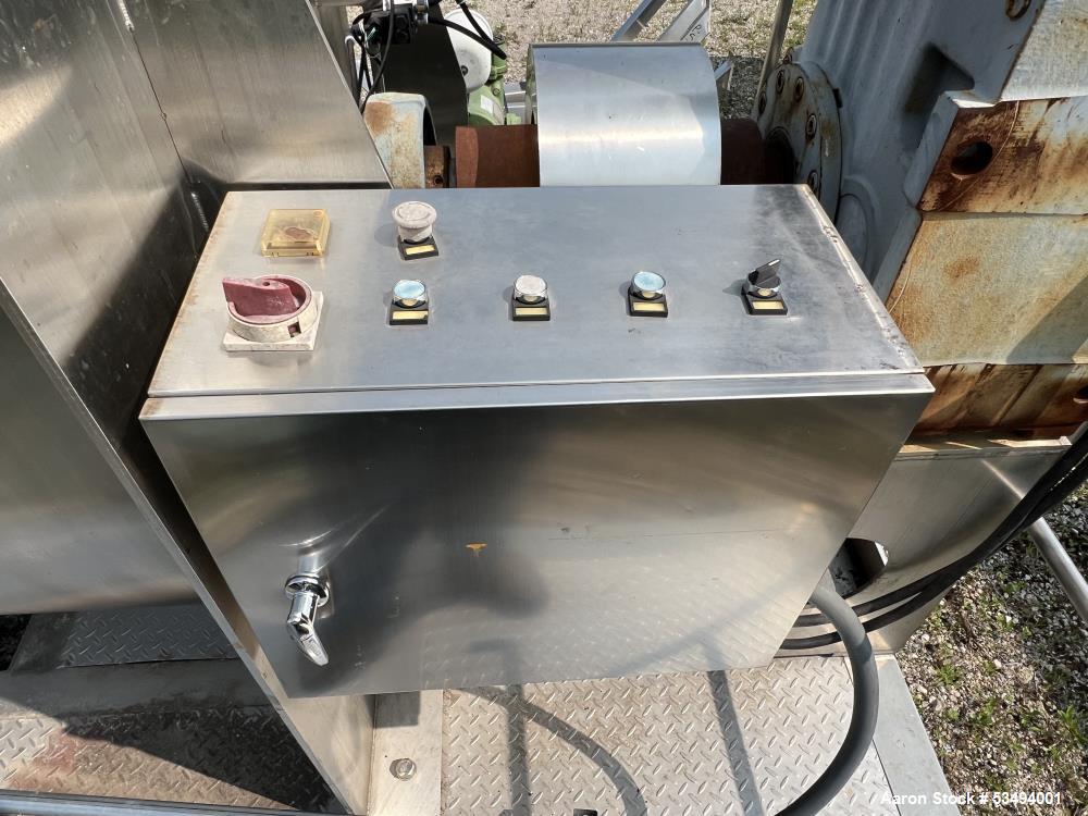 100 Cubic Foot Stainless Steel Double Spiral Ribbon Blender