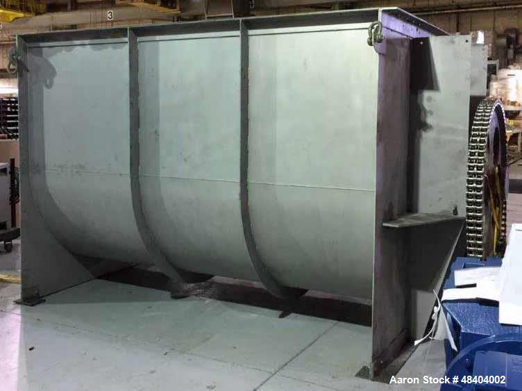 Used / Reconditioned- Winbco Tank Company Double Spiral Ribbon Blender Approxima