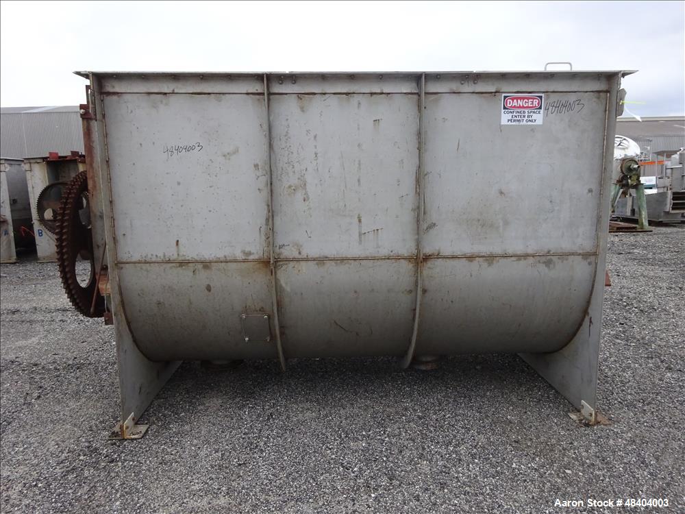 Used Winbco Tank Company Double Spiral Ribbon Blender.