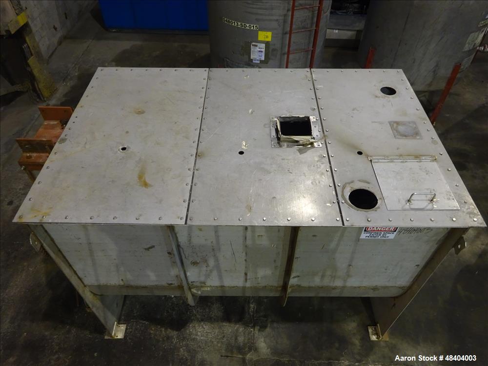 Used Winbco Tank Company Double Spiral Ribbon Blender.