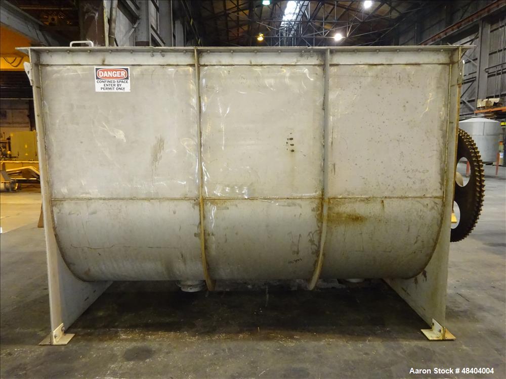 Used Winbco Tank Company Double Spiral Ribbon Blender.