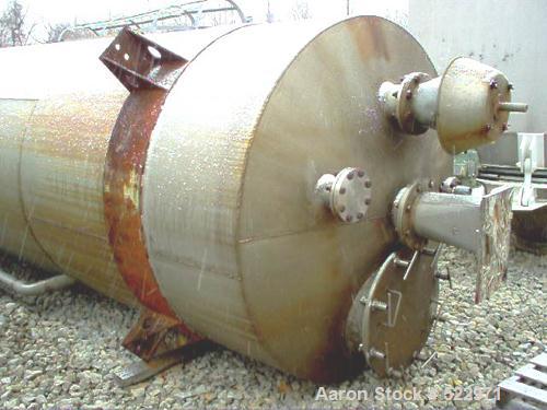 USED: 500 cubic foot Young gravity blender, stainless steel. 6' diameter x 17.5' straight side x 26' overall height. Can be supplied with rest of system of cyclone 8'6" tall with transitions and two ...