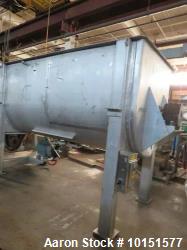 Used 250 Cubic Foot Stainless Steel Ribbon Blender | Heavy-Duty Industrial Mixing System
