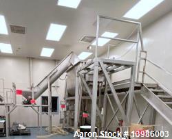 Used-William Banks 60 Cubic Foot Stainless Steel Double Ribbon Blender