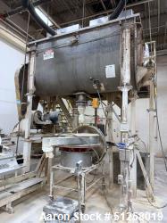 J.H. Day 135 Cu Ft Ribbon Blender, Stainless Steel, (2) Bag Dump Stations, XP Motor