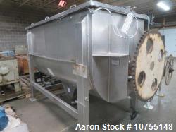 Used-150 Cubic Foot Aaron Process Double Ribbon Blender