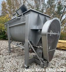  American Process Systems PB-180 Ribbon / Paddle Mixer, Stainless Steel. Capacity 180 cubic foot wor...