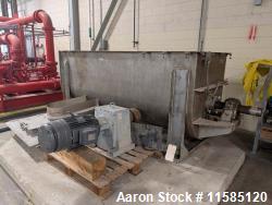 Used JH Day Double Ribbon Blender – Approx. 100 Cubic Foot Stainless Steel