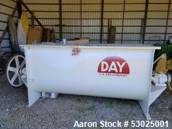 Used-J H Day 160 Cubic Feet (approximate) Double Stainless Steel Ribbon Blender