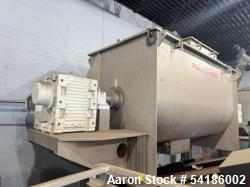 Used Paul O. Abbe RB-315 Ribbon Blender – 315 Cu Ft Stainless Steel Food Grade Industrial Mixer
