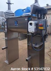 ROSS 5 Cubic Foot Double Ribbon Mixer, Model RB42N-005SS,