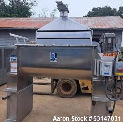 ROSS 18 Cubic Foot Double Ribbon Mixer, Model RB42N-18SS,