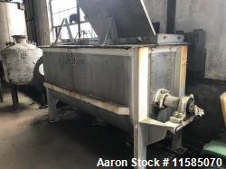 Used-Sprout Waldron 90 Cubic Foot (approximately) Stainless Steel Double Ribbon