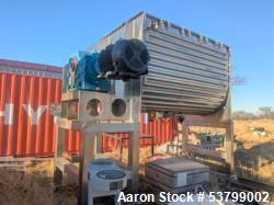 Unused 8,000 Liter 304 Stainless Steel Double Ribbon Blender – 75 HP Industrial Batch Mixer