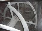 Used Double Ribbon Mixer. Approximately 360 cubic foot  driven by a 50 hp motor. Has 66