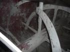 Used Double Ribbon Mixer. Approximately 360 cubic foot  driven by a 50 hp motor. Has 66