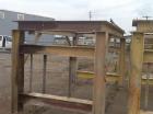 Used Double Ribbon Mixer. Approximately 320 cubic foot working capacity, chain driven by 30 hp motor. Has 12