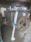 Used- 120 cubic foot double ribbon blender of unknown manufacture. Stainless steel construction. Non-jacketed chamber with 2...