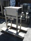 Unused- New Double Ribbon Mixer. 2.5 cubic foot working capacity. Polished 304 stainless steel contacts, 26