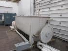 Used- 150 Cubic Foot Stainless Steel Ribbon Blender. 1/2