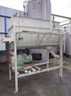 Used- Ribbon blender, carbon steel, working capacity 24.7 cubic feet (700 liters), total capacity 46 cubic feet (1300 liter)...