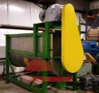 Used- 100 Cubic Foot Double Spiral Ribbon Mixer, Stainless Steel.