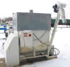 USED: Hoge Warren Zimmerman Mason Flo Mixer, model 250-A, carbon steel. Designed to produce cement and plaster slurries automatically. Continuously meters dry material and water into a homogenous mix...