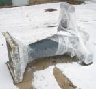 USED: Hoge Warren Zimmerman Mason Flo Mixer, model 250-A, carbon steel. Designed to produce cement and plaster slurries automatically. Continuously meters dry material and water into a homogenous mix...
