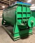 Used- 300 Cubic Foot SS Jacketed SS Double Ribbon Blender