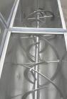 Used Double spiral ribbon blender, approximate 29 cubic feet working capacity, 304 stainless steel. Non-Jacketed trough 72