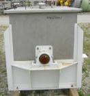 Used Double Spiral Ribbon Blender, 64 cubic feet working capacity, 304 stainless steel. Non-jacketed trough 36
