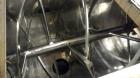 Used Bush Tank B150, 150 Cubic Foot Ribbon Blender with Stainless Trough and Ri