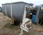 Used Stainless Steel Ribbon Blender, Approximate 100 Cubic Feet