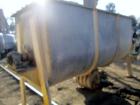 Used Ribbon Blender, 100 Cubic Feet, Stainless Steel