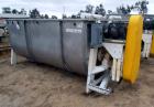 Used Stainless Steel Ribbon Blender, Approximate 100 Cubic Feet