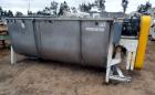 Used Stainless Steel Ribbon Blender, Approximate 100 Cubic Feet