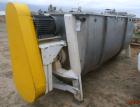 Used Stainless Steel Ribbon Blender, Approximate 100 Cubic Feet