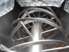 Used Stainless Steel Ribbon Blender, Approximate 100 Cubic Feet